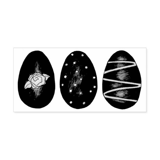 チョコレートバタークリームイースターエッグキャンディチョコホリック ラバースタンプ (インプリント)