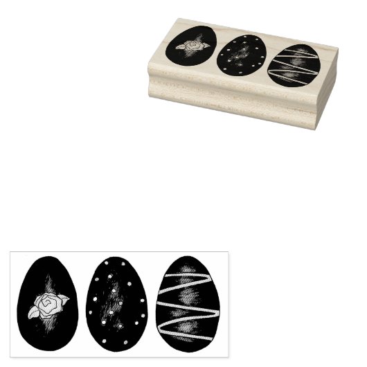 チョコレートバタークリームイースターエッグキャンディチョコホリック ラバースタンプ (押印)