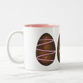 チョコレートバタークリームイースターバスケットエッグキャンディ ツートーンマグカップ (左)