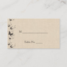 チョコレートバテフライ結婚オンベージュ色座席表