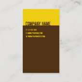 チョコレートバナナ 名刺 (裏面)