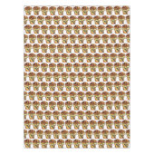 チョコレートバブカユダヤベーカリーパン切り食品 テーブルクロス (正面)