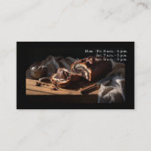 チョコレートバブカローフ名刺 名刺 (裏面)