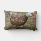 チョコレートバリケンの装飾用クッション ランバークッション (裏面)