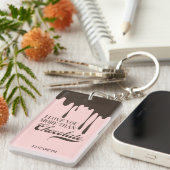 チョコレートバレンタインよりも愛するキーチェーン キーホルダー (正面右)