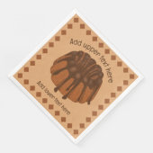 チョコレートバンドスポンジリングや輪シェイプケーキ – 独自の文字 (コーナー)