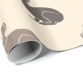 チョコレートバンニー ラッピングペーパー (ロールコーナー)