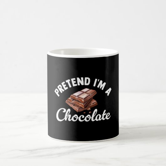 チョコレートバーになりきる コーヒーマグカップ (中央)