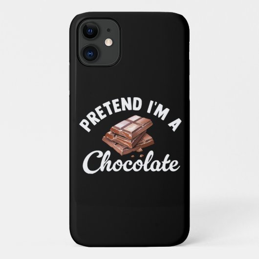 チョコレートバーになりきる Case-Mate iPhoneケース (裏面)