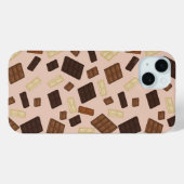 チョコレートバーのバリエーション デザイン Case-Mate iPhoneケース (裏面 (横))