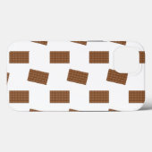 チョコレートバー白い背景 Case-Mate iPhoneケース (裏面 (横))