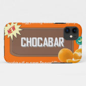 チョコレートバー(オレンジ) Case-Mate iPhoneケース (裏面(横))