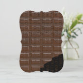 チョコレートバー 招待状 (スタンド正面)