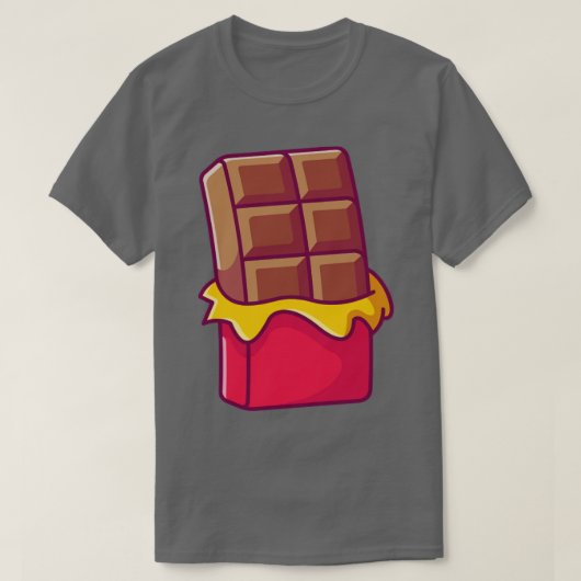 チョコレートバー Tシャツ (デザイン正面)