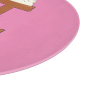 チョコレートパイかわいい数学パイ日円カット板 カッティングボード (角)