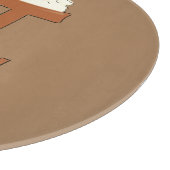 チョコレートパイかわいい数学パイ日円カット板 カッティングボード (角)