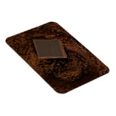 チョコレートパウダー入りチョコレート四角 マグネット (右側)