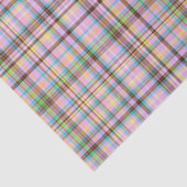 チョコレートパステルズプレイド22 – ティッシュラップ紙 薄葉紙 (詳細)