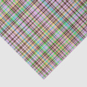 チョコレートパステルズプレイド30ティッシュラップ紙 薄葉紙 (詳細)