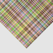 チョコレートパステルズプレイド3 – ティッシュラップ紙 薄葉紙 (詳細)