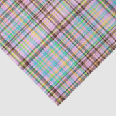 チョコレートパステルズプレイド5ティッシュラップ紙 薄葉紙 (詳細)