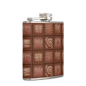 チョコレートパターン フラスク (右)