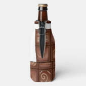 チョコレートパターン ボトルクーラー (ボトル裏面)