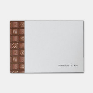 チョコレートパターン ポストイット