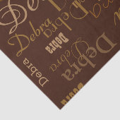 チョコレートパターン 薄葉紙 (詳細)