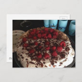 チョコレートパブロヴァ ポストカード (正面/裏面)