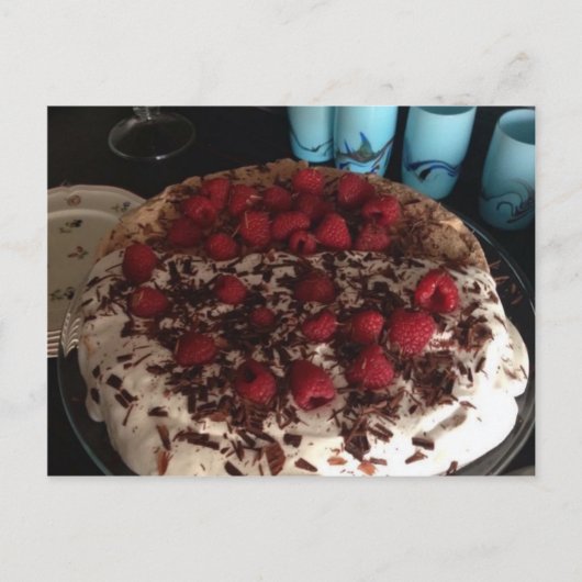 チョコレートパブロヴァ ポストカード (正面)