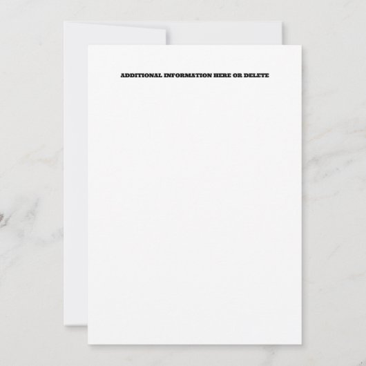 チョコレートパーティーのアイスクリームのパンケーキが子供をトッピング 招待状 (裏面)