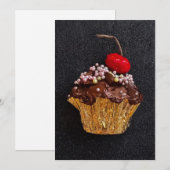 チョコレートパールカップケーキ シーズンカード (正面/裏面)