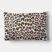 チョコレートヒョウ柄 アクセサリーポーチ (裏面)