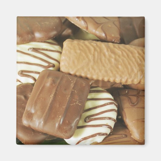 チョコレートビスケット マグネット (正面)