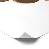 チョコレートピースサイン ポスター (角)