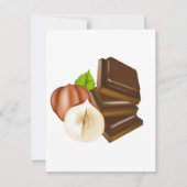 チョコレートピース招待状 招待状 (正面)