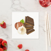 チョコレートピース紙ナプキンス スタンダードカクテルナプキン (インサイチュ)