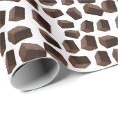 チョコレートファッジパターン ラッピングペーパー (ロールコーナー)