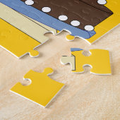 チョコレートファッジ記念日ケーキII ジグソーパズル (側面)