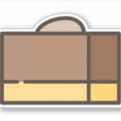 チョコレートファッジ シール (正面)