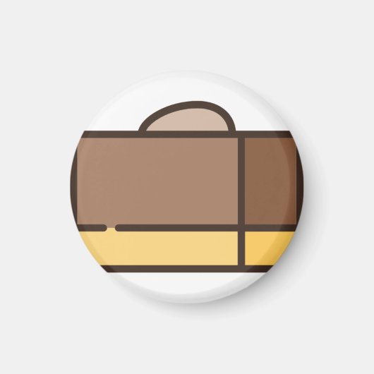 チョコレートファッジ マグネット (正面)