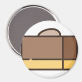 チョコレートファッジ マグネット (正面/裏面)