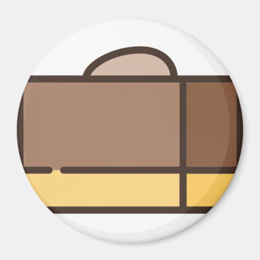 チョコレートファッジ マグネット (正面)