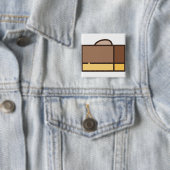 チョコレートファッジ 缶バッジ (インサイチュ)