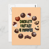 チョコレートファンタジー進行中 ポストカード (正面/裏面)