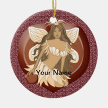 チョコレートフェアリーカスタムオーナメント