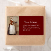 チョコレートフォンデディナーパーティー ラベル (インサイチュ)