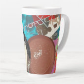 チョコレートフティーズラテマグ カフェラテマグ (右アングル)