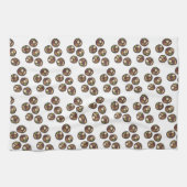 チョコレートフランスのチョコレティエチョコホリック キッチンタオル (横)